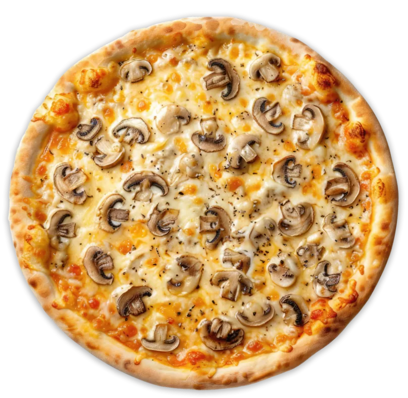 Mantarlı Pizza